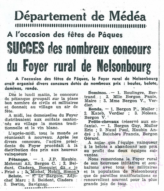 Concour boules simon