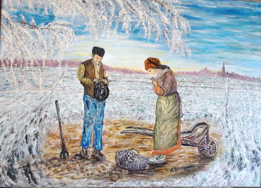 Angélus sous la neige